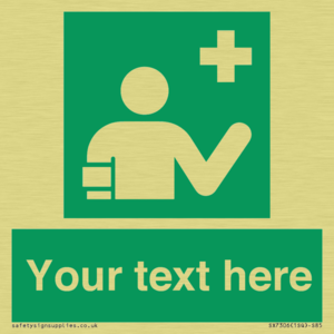 Custom Safe Condition First aid responder